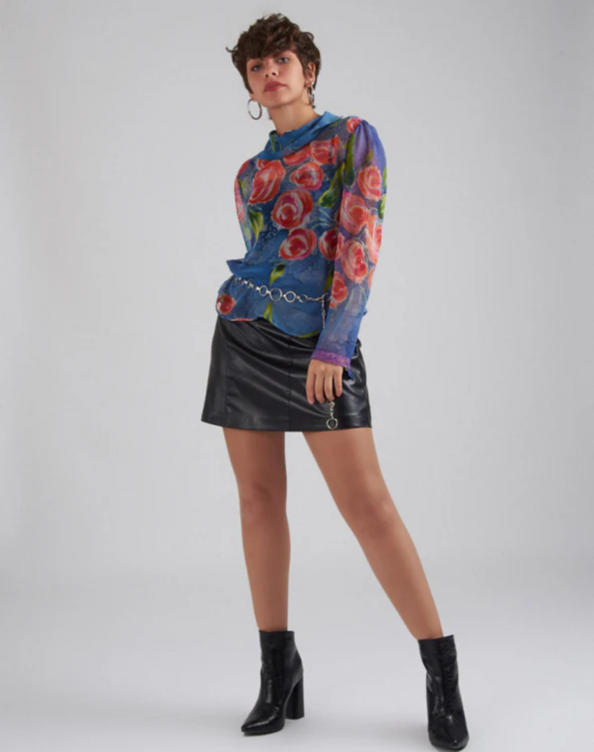 Natural Silk Blouse - Image 2