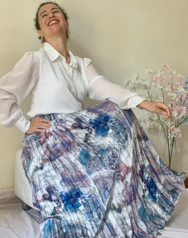 Plumetis Voile Blouse