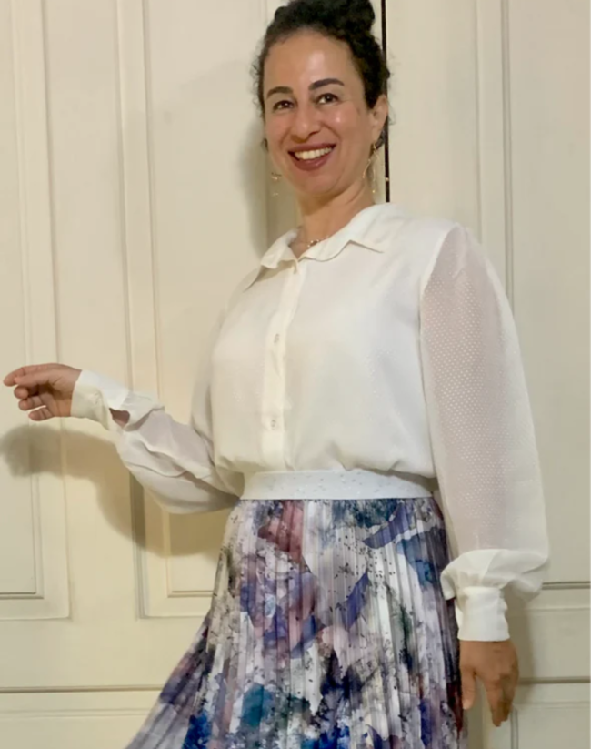 Plumetis Voile Blouse - Image 2