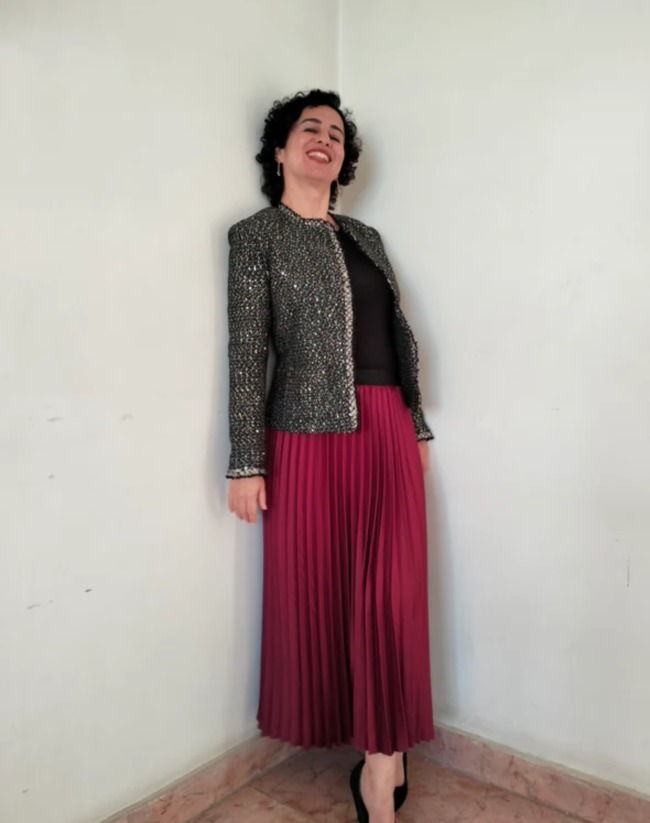 Vintage Tweed Blazer - Image 8