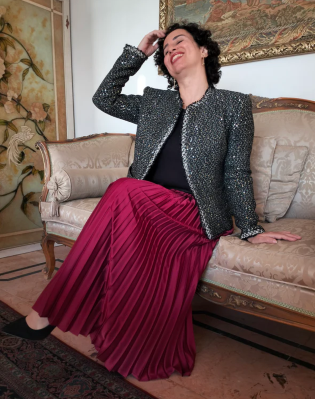Vintage Tweed Blazer - Image 4